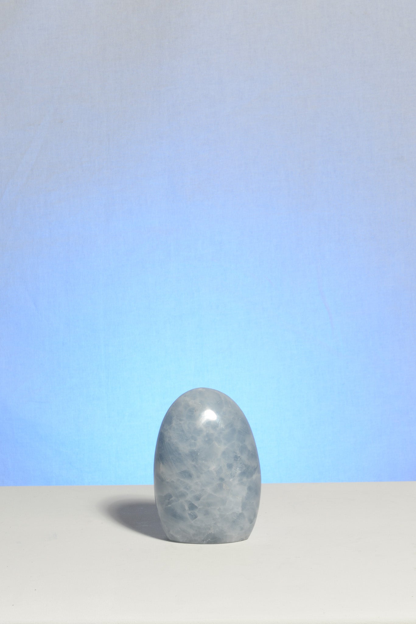 Blauer Calcit Freeform