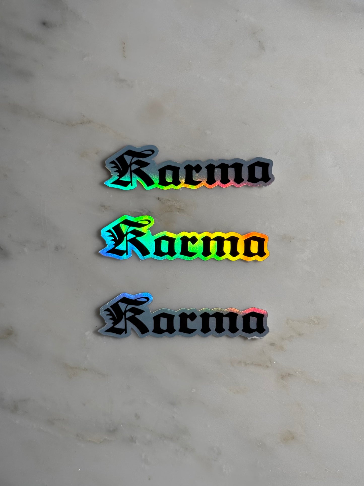 KARMA Sticker