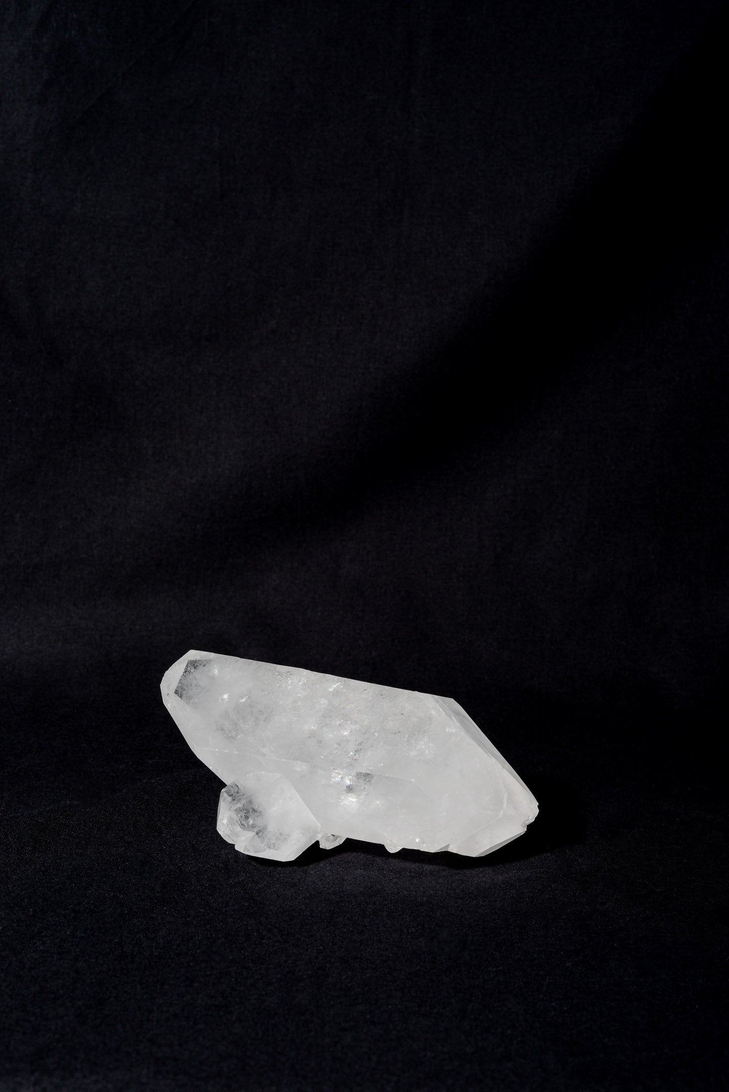 Bergkristall Doppelender