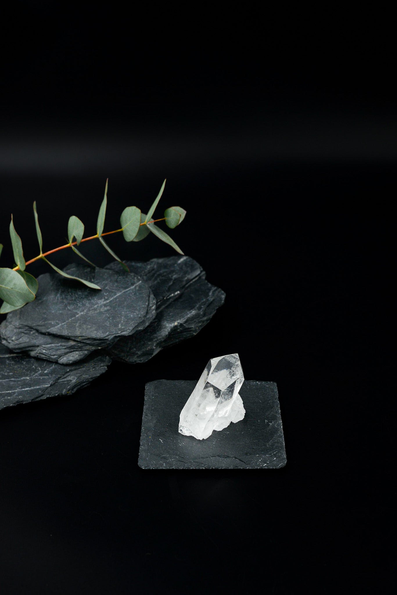 Natürliche Bergkristall Spitze #2